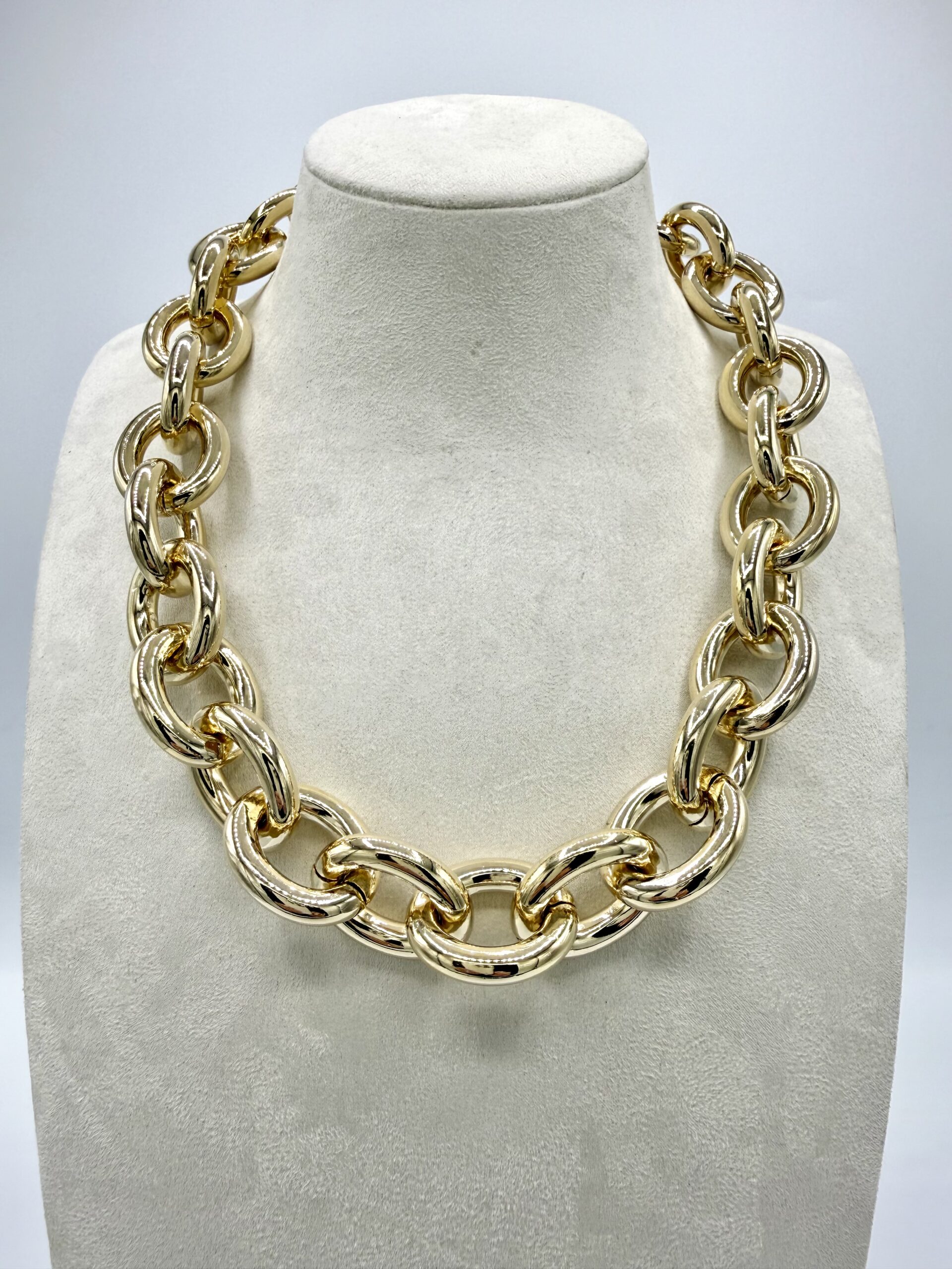 Collana catena in palladio